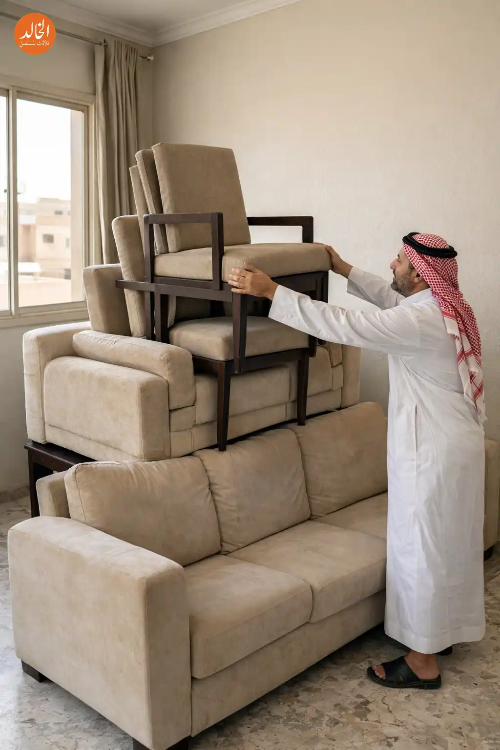 بيع أثاث منزل كامل أو مكتب كامل