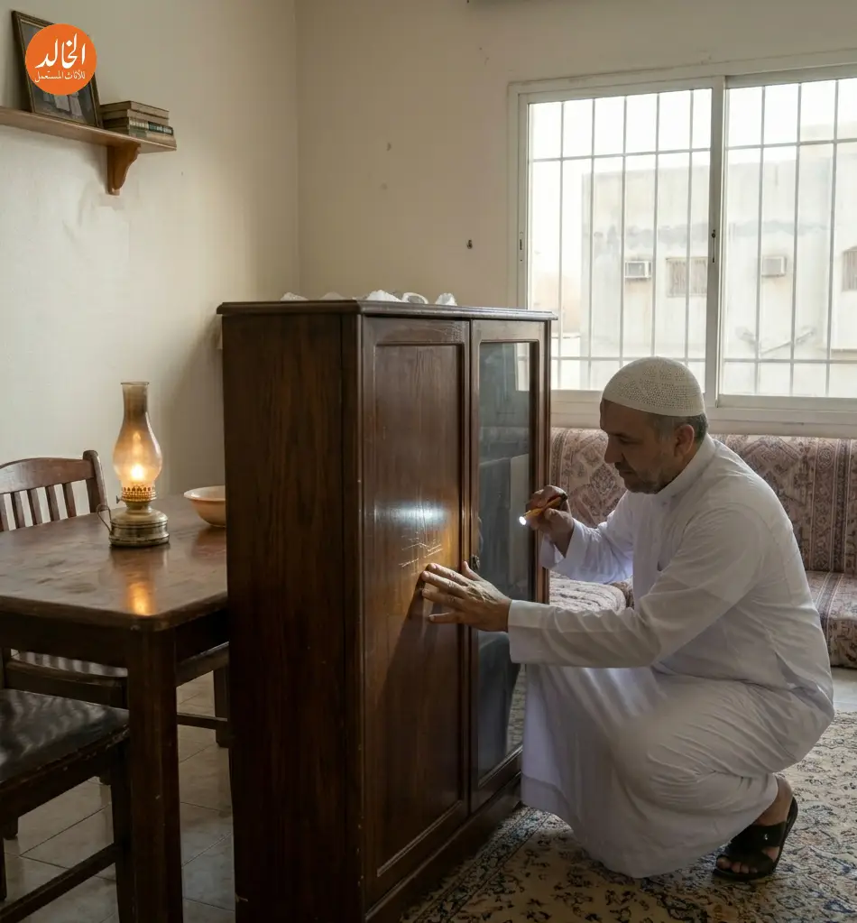 فحص اثاث منزلي قبل بيعه للخالد