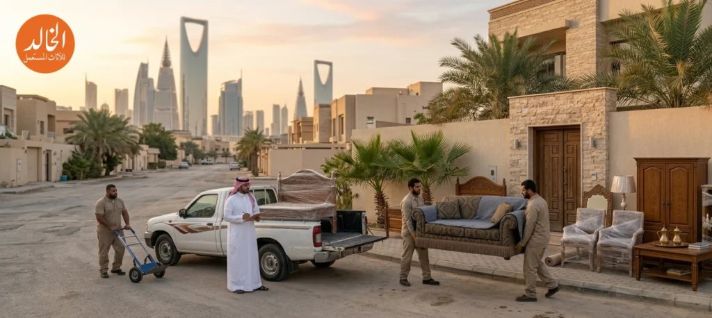 شراء موبيليا مستعملة مع شركة الخالد 