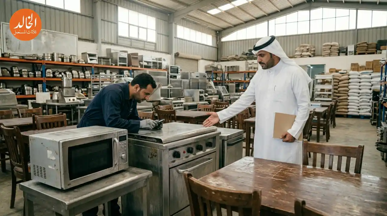 كيف توفر شركة الخالد الوقت من خلال خدمة شراء معدات مطاعم الرياض المستعملة؟