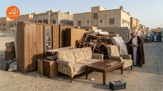 فحص اثاث مستعمل قبل شرائه من العميل