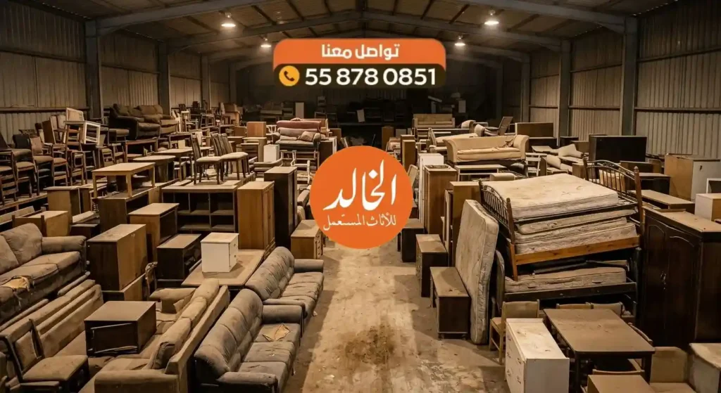 شراء اثاث مستعمل بالنسيم شركة الخالد لتقدير العفش والأجهزة المستخدمة كاش