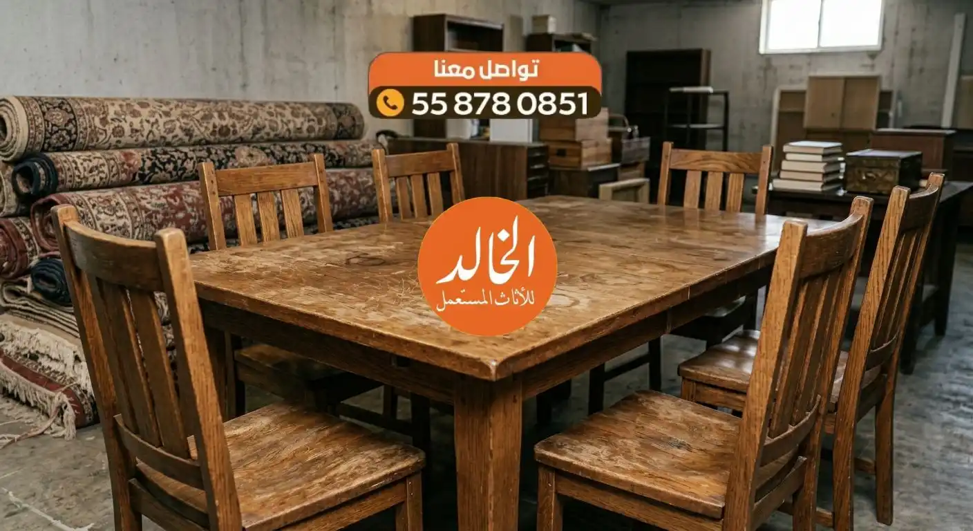 أفضل خدمة شراء اثاث مستعمل حي طويق غرب الرياض شركة الخالد كاش 2026