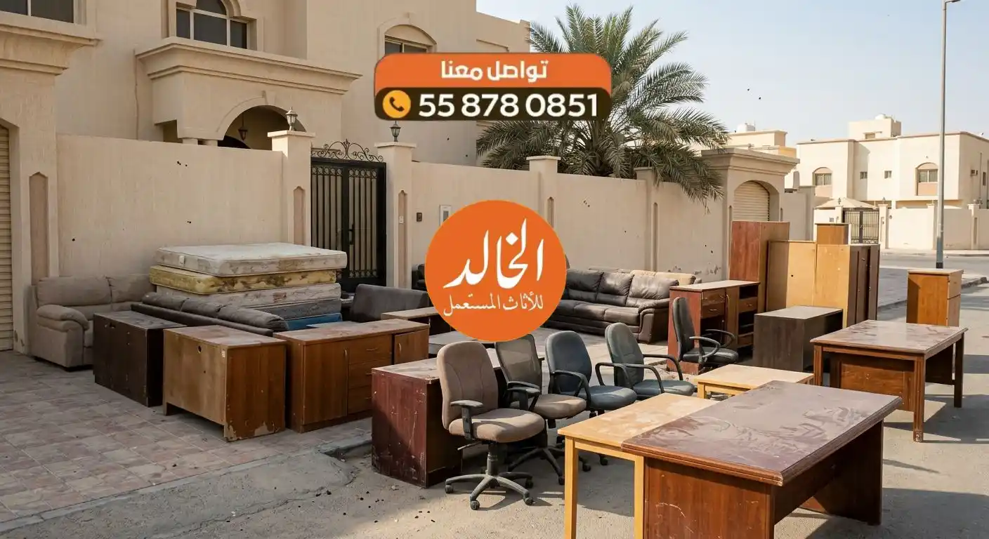 تصنيف أفضل شركات ومحلات شراء الأثاث المستعمل بالرياض لعام 2026 - شركة الخالد 0558780851