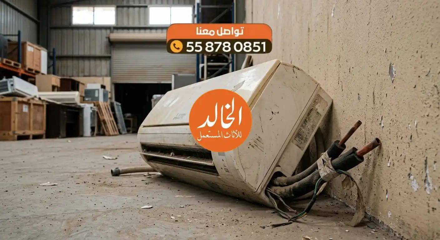هل مكيفك القديم المستعمل خردة أم ثروة؟ اكتشف قيمته الآن مع الخالد! 2 شراء اجهزة تكييف مستعملة