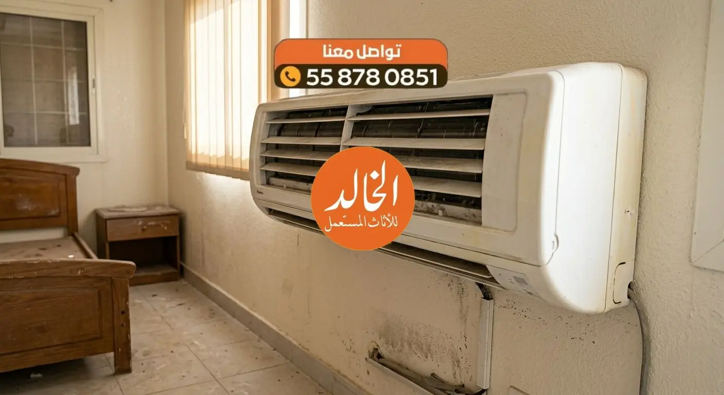 أفضل خدمة شراء مكيف منزلي مستخدم بالرياض سبليت وشباك شركة الخالد لعام 2026