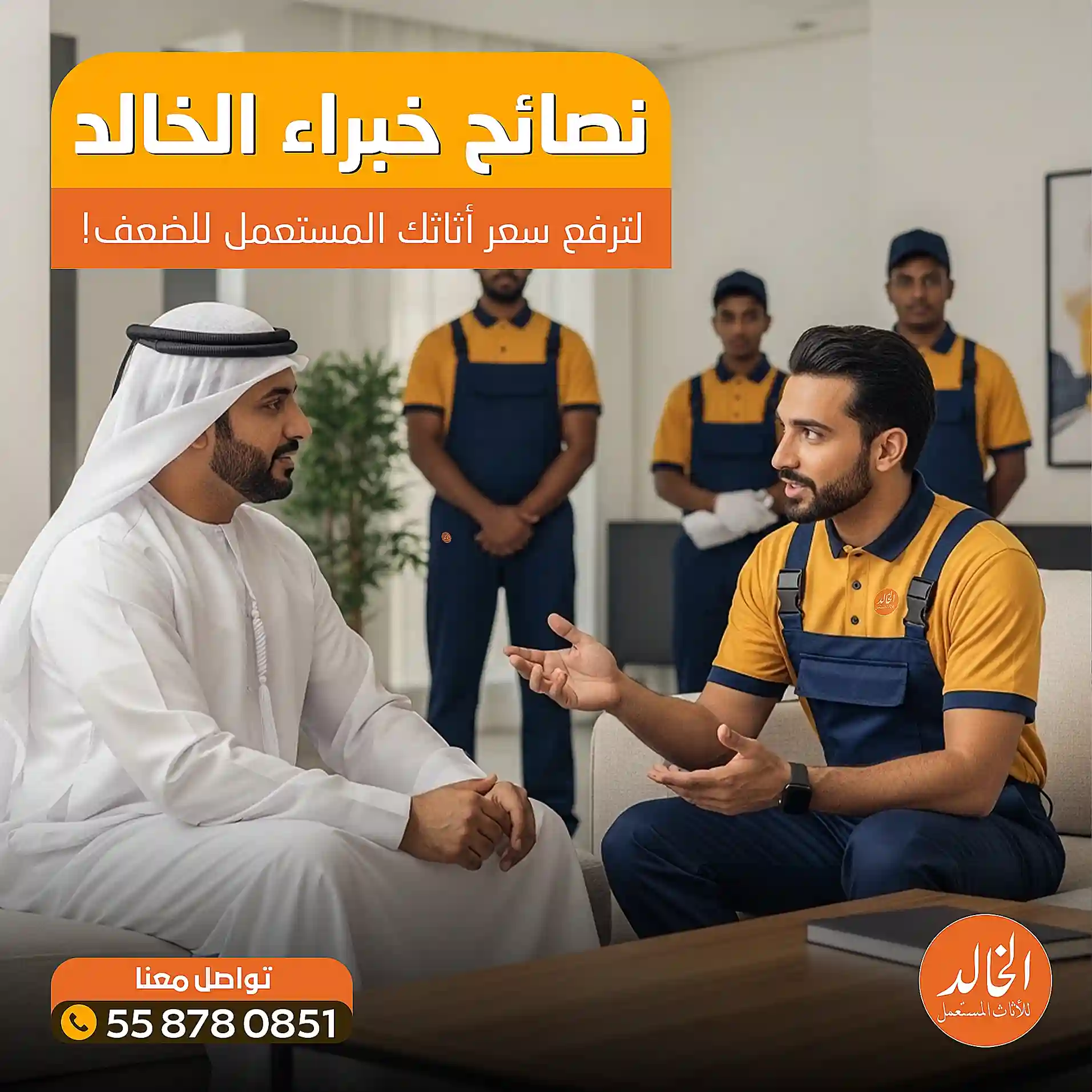 موقع لبيع الاثاث المستعمل في الرياض 2026 شركة الخالد 0558780851 نشتري العفش والمكيفات كاش