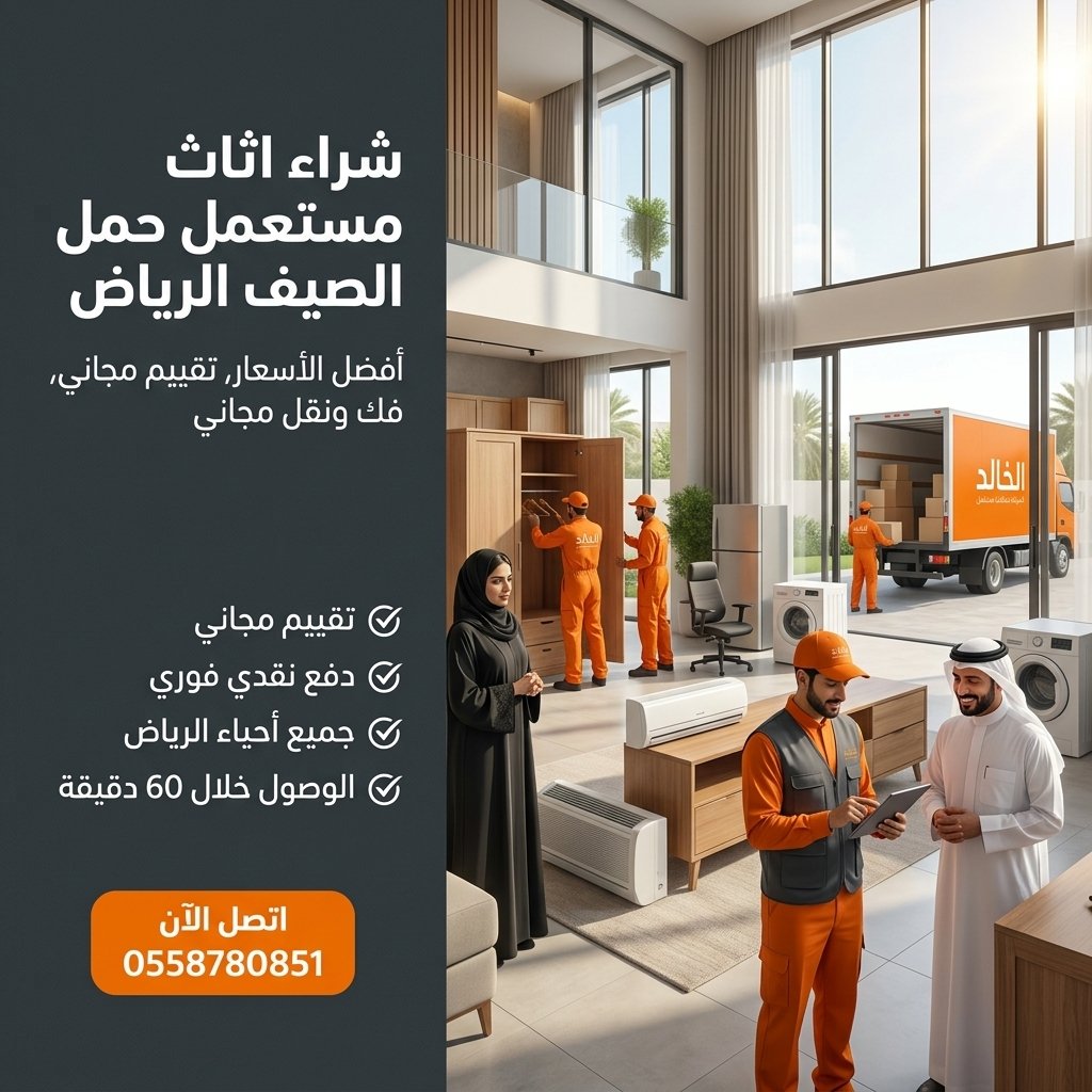 شراء اثاث مستعمل الصيف الرياض