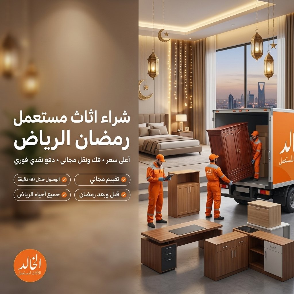 شراء اثاث مستعمل رمضان