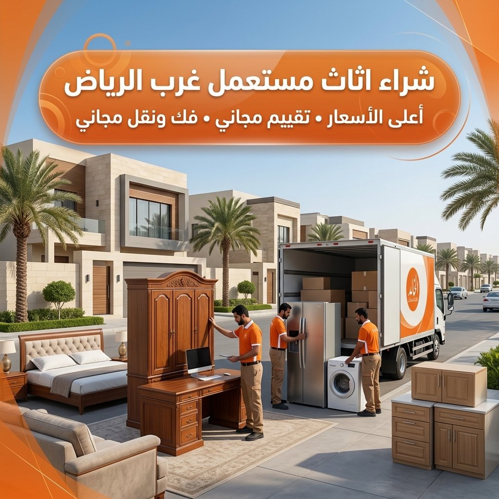 شراء اثاث مستعمل غرب الرياض