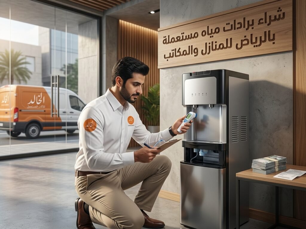 شراء برادات مياه مستعملة