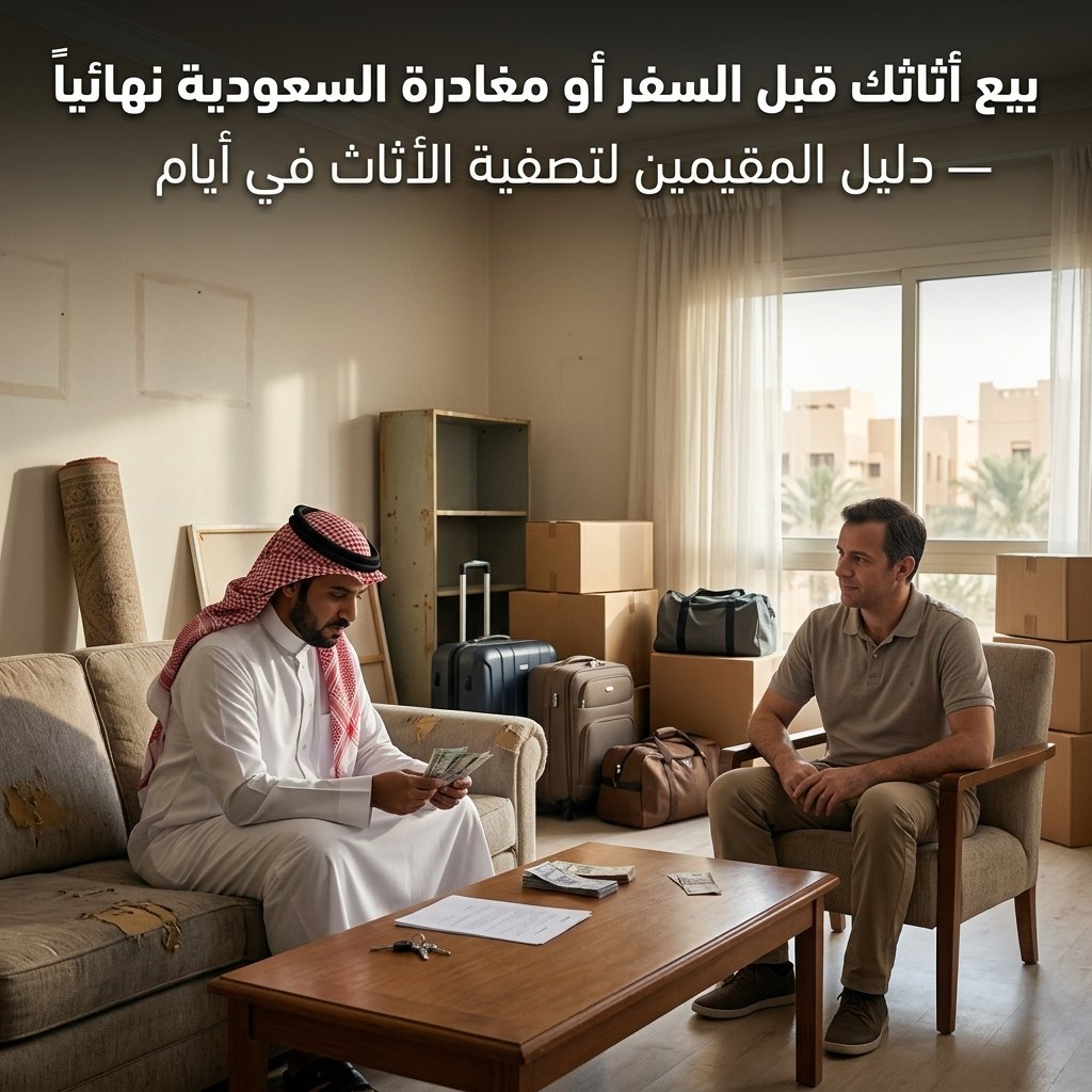 بيع الاثاث قبل السفر الرياض