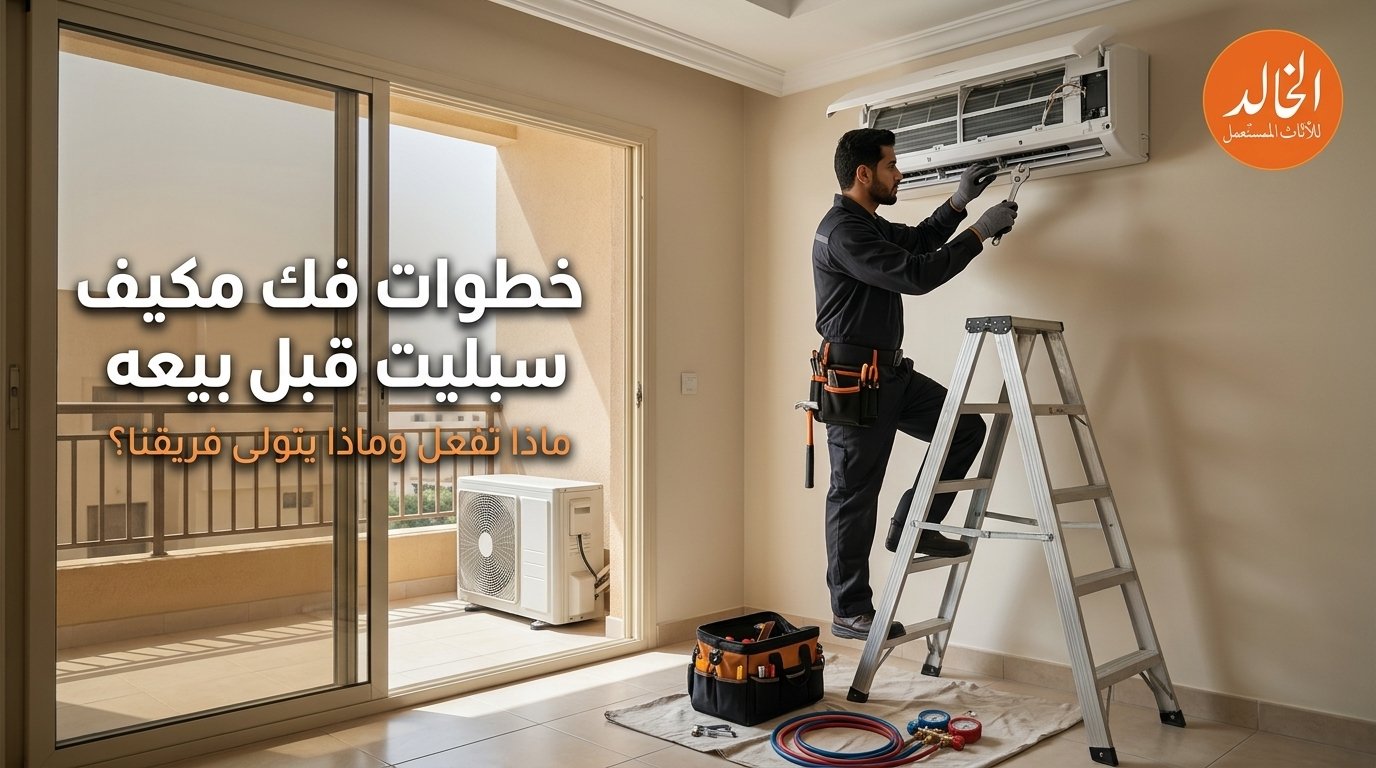 فك مكيف سبليت قبل البيع