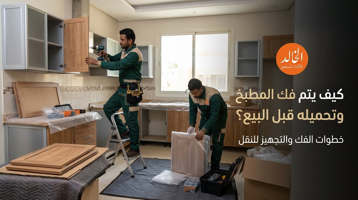 فك مطبخ مستعمل قبل البيع